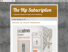Tablet Screenshot of hipsubscription.com